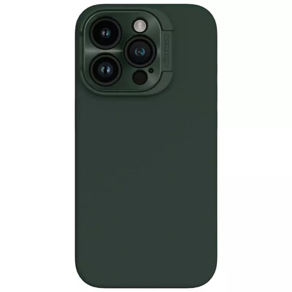 Maska za Apple iPhone 15 Pro — Nillkin Lens Wing Magnetic, zelena