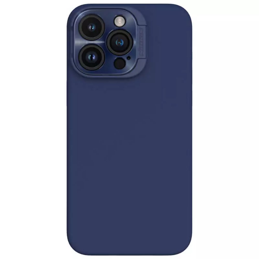 Maska za Apple iPhone 15 Pro Max — Nillkin Lens Wing Magnetic, plava
