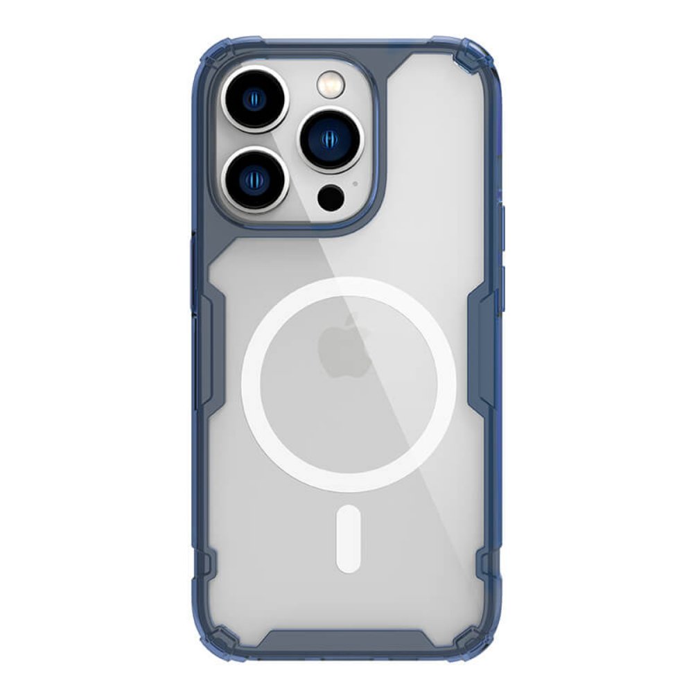Maska za Apple iPhone 14 Pro Max — Nillkin Nature Magnetic, plava