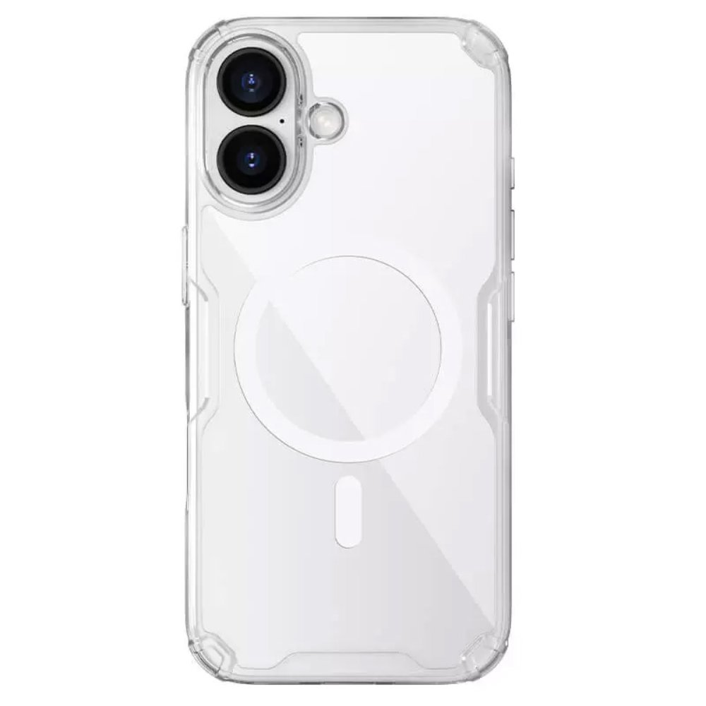 Maska za Apple iPhone 17 — Nillkin Nature Pro Magnetic, transparent