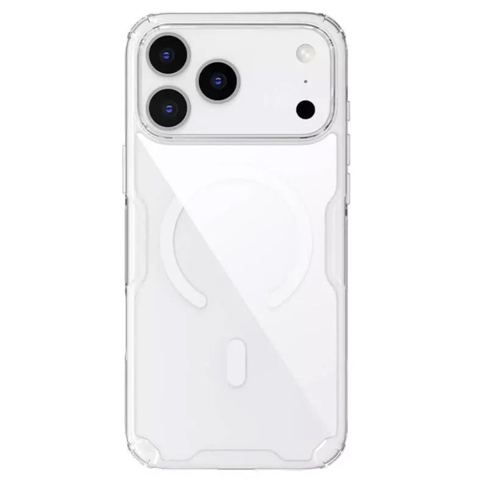 Maska za Apple iPhone 17 Pro Max — Nillkin Nature Magnetic, transparent