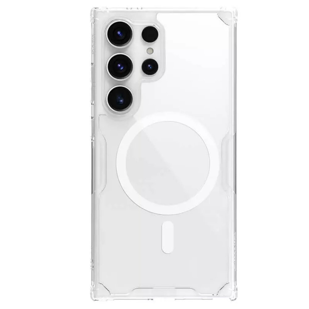 Maska za Samsung Galaxy S24 Ultra — Nillkin Nature Pro Magnetic, transparent