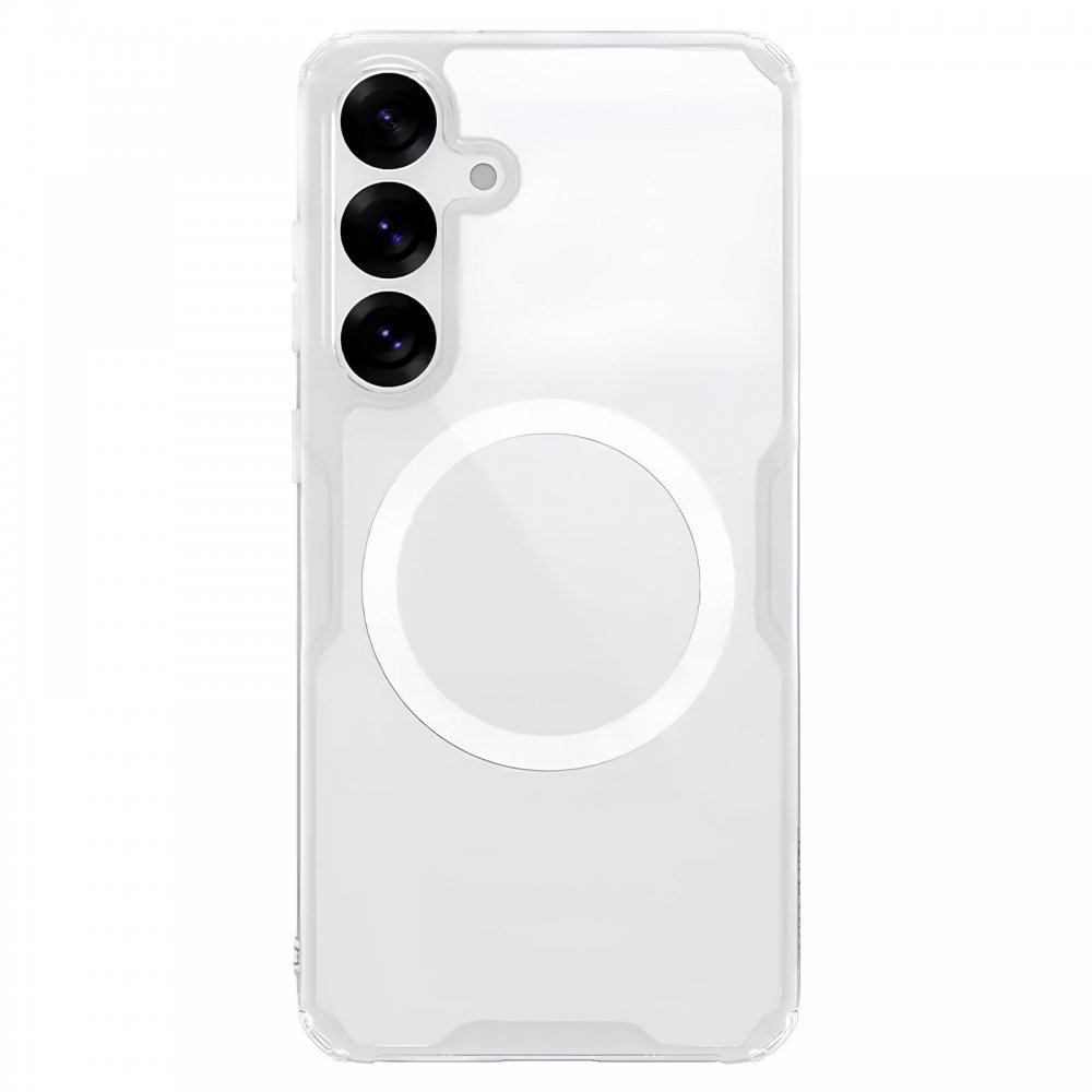 Maska za Samsung Galaxy S25 — Nillkin Nature Pro Magnetic, transparent