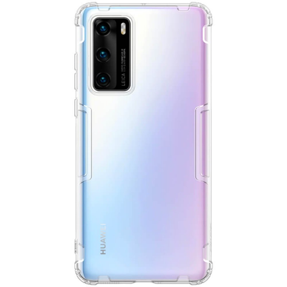 Maska za Huawei P40 — Nillkin Nature, bela
