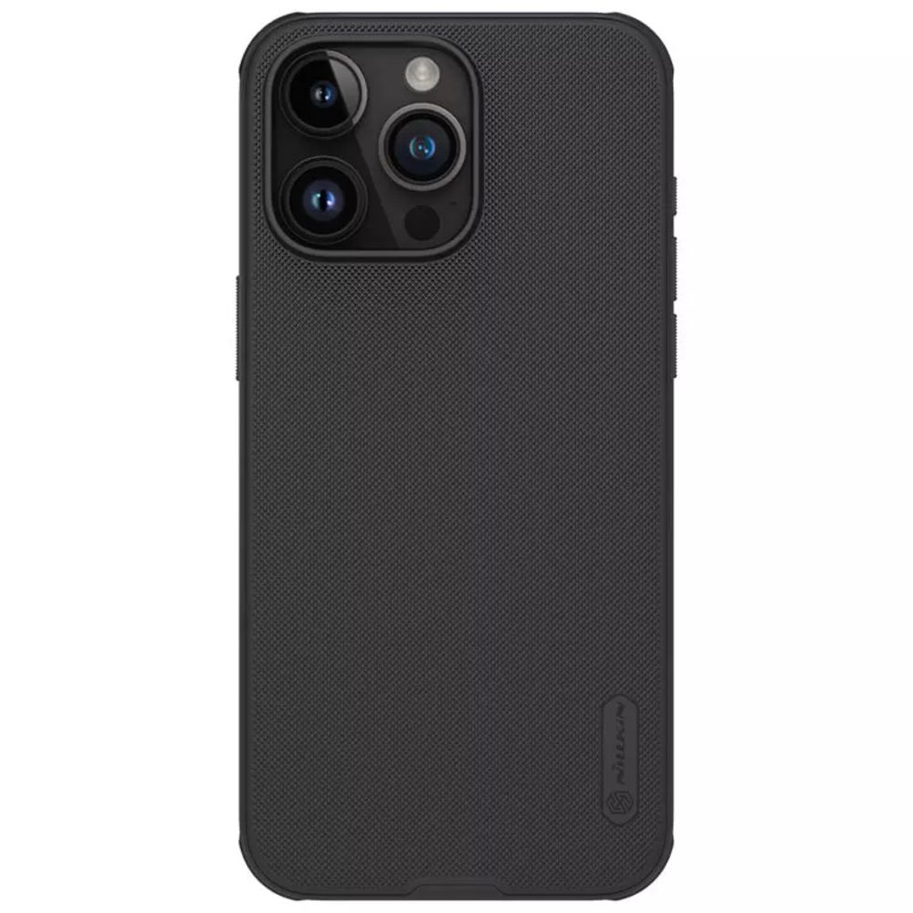 Maska za Apple iPhone 15 Pro Max — Nillkin Scrub Magnetic, crna