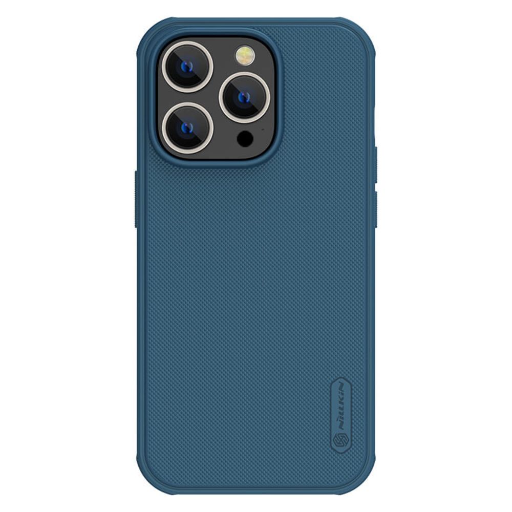 Maska za Apple iPhone 14 Pro Max — Nillkin Scrub, plava