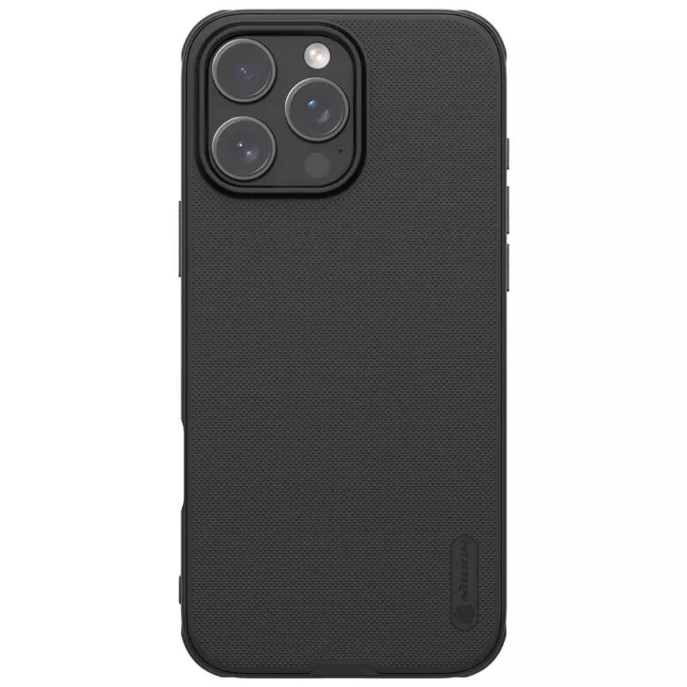 Maska za Apple iPhone 16 Pro Max — Nillkin Scrub, crna