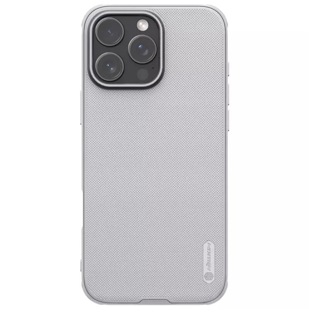 Maska za Apple iPhone 16 Pro Max — Nillkin Scrub, siva