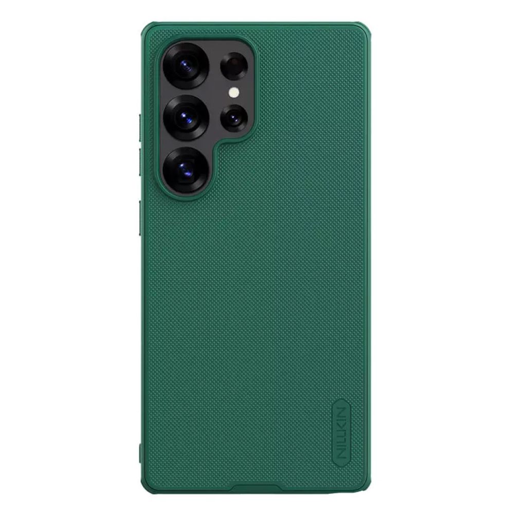 Maska za Samsung Galaxy S25 Ultra — Nillkin Scrub Pro, zelena