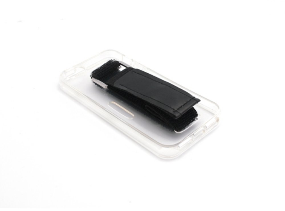 Maska za Apple iPhone 5 — Oko ruke silikonska, transparent