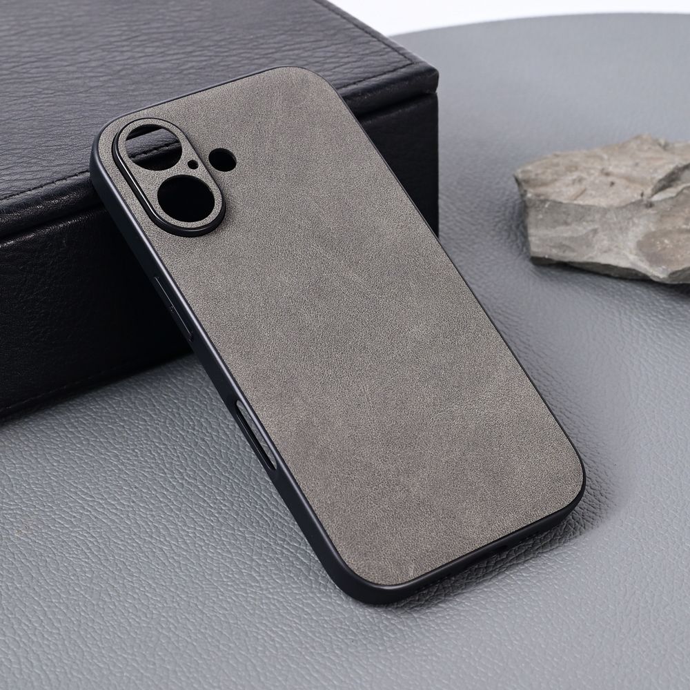 Maska za Apple iPhone 16 — Olge, siva