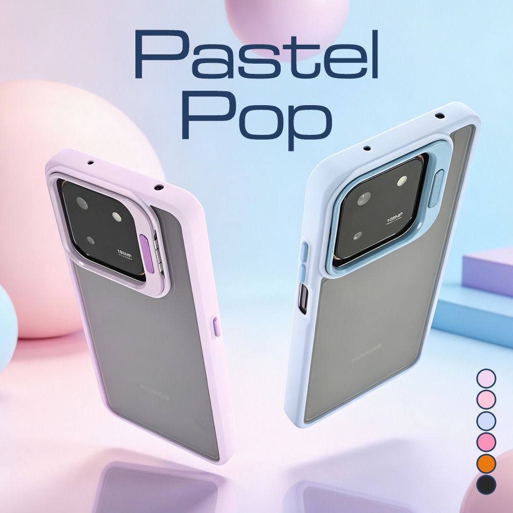 Maska za Honor 400 Smart — Pastel Pop, ljubicasta