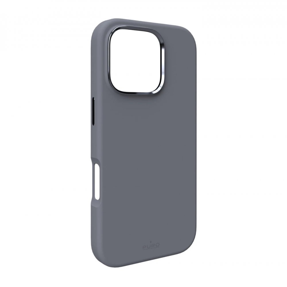 Maska za Apple iPhone 16 Pro — Puro Icon MAG, tamno siva