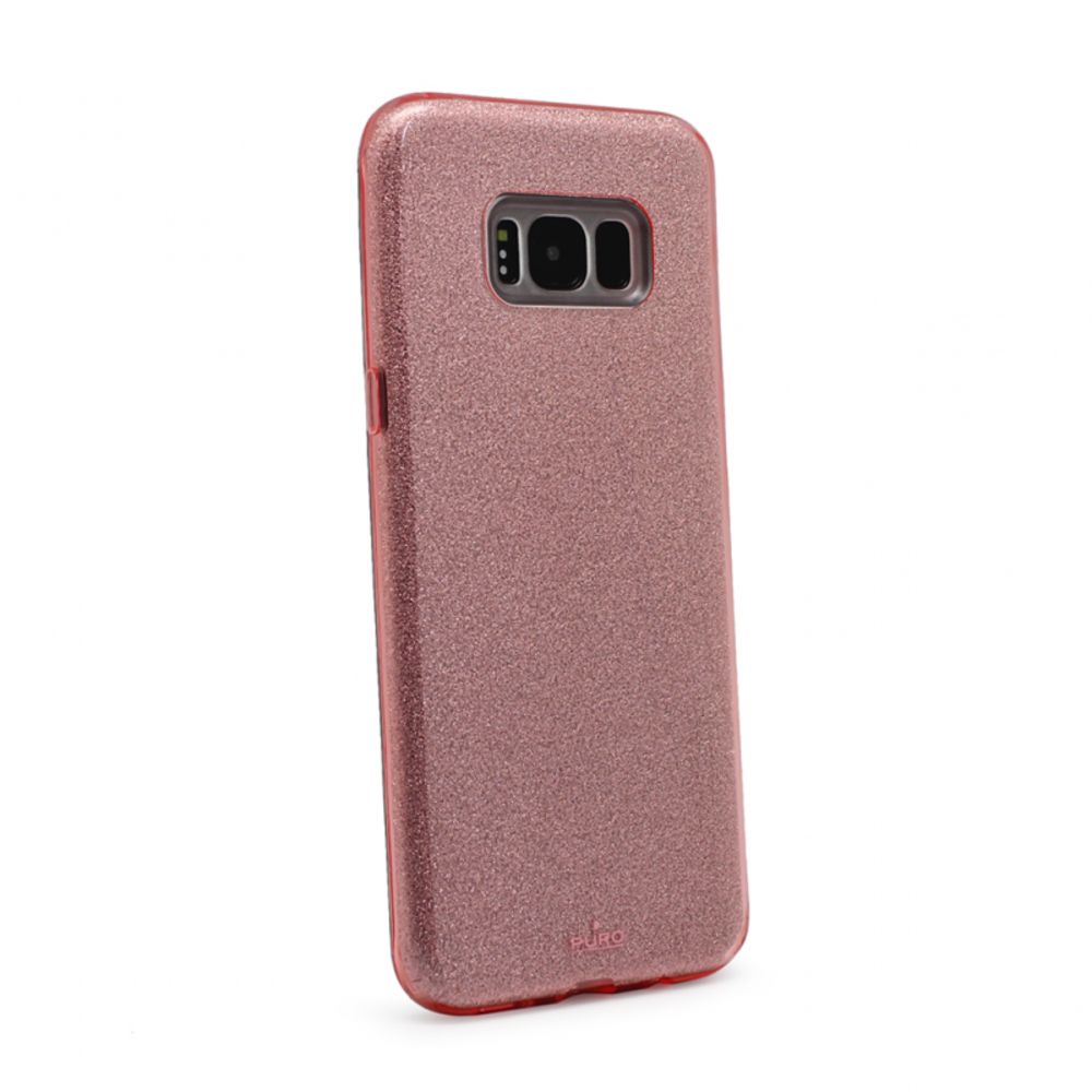 Maska za Samsung Galaxy S8 Plus — Puro Shine, roze