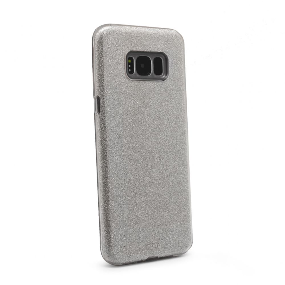 Maska za Samsung Galaxy S8 Plus — Puro Shine, srebrna