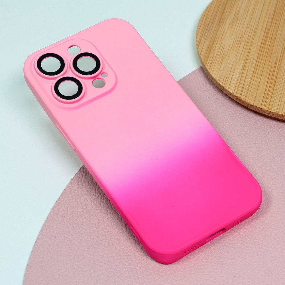 Maska za Apple iPhone 14 Pro — Rainbow Spring, pink