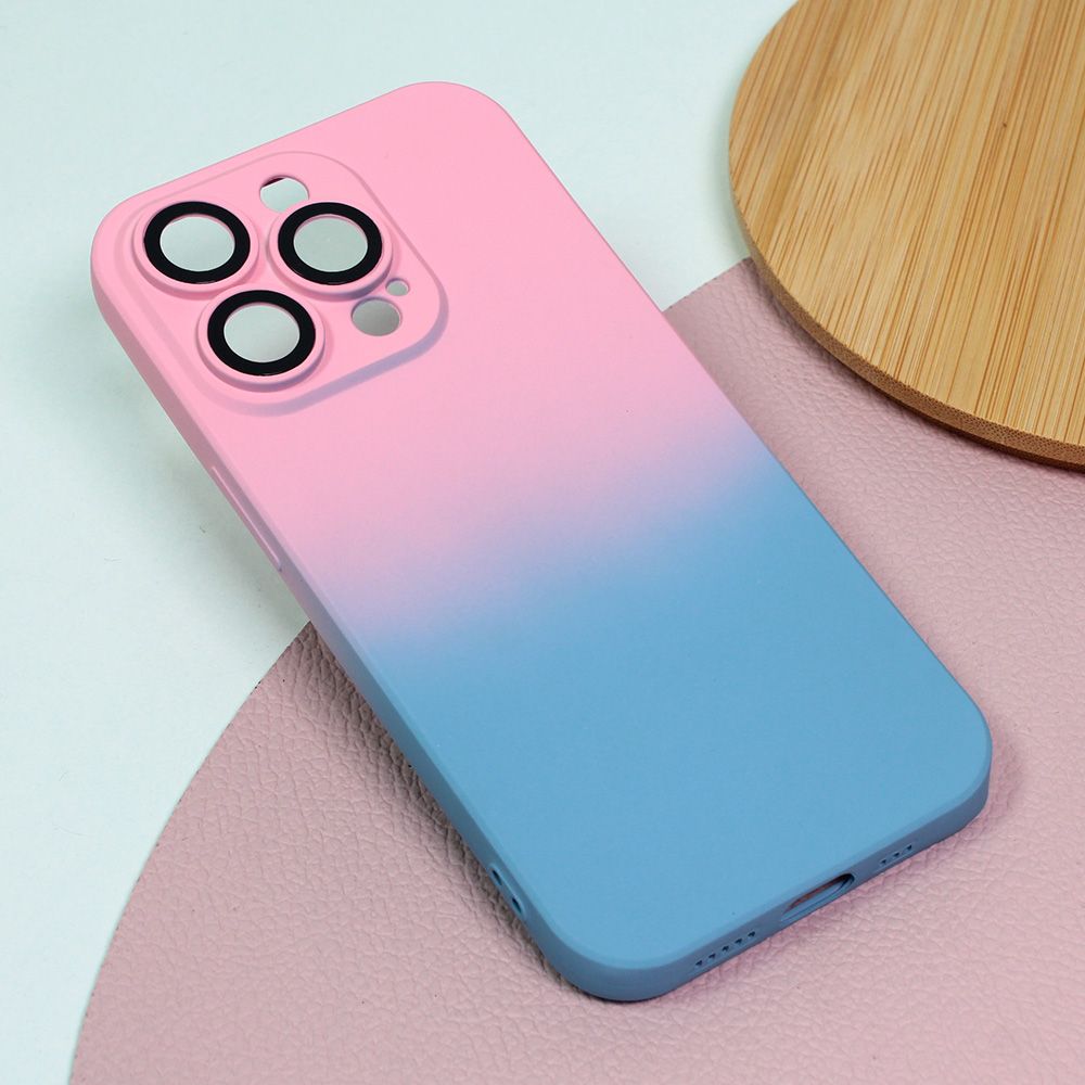 Maska za Apple iPhone 14 Pro — Rainbow Spring, plava