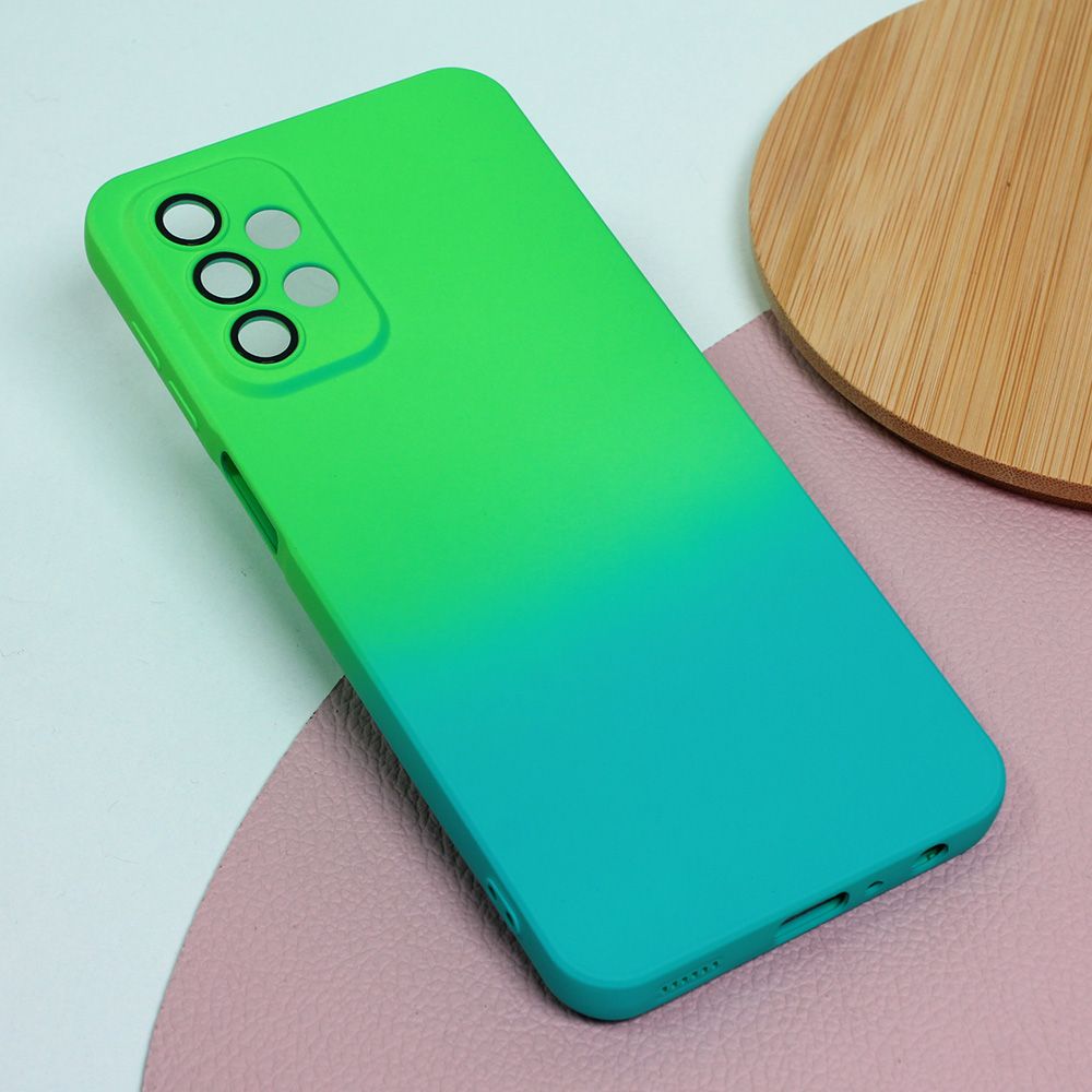 Maska za Samsung Galaxy A23 4G — Rainbow Spring, svetlo plava
