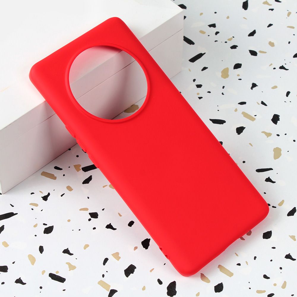 Maska za Honor Magic 6 Lite — Shell Velvet, crvena