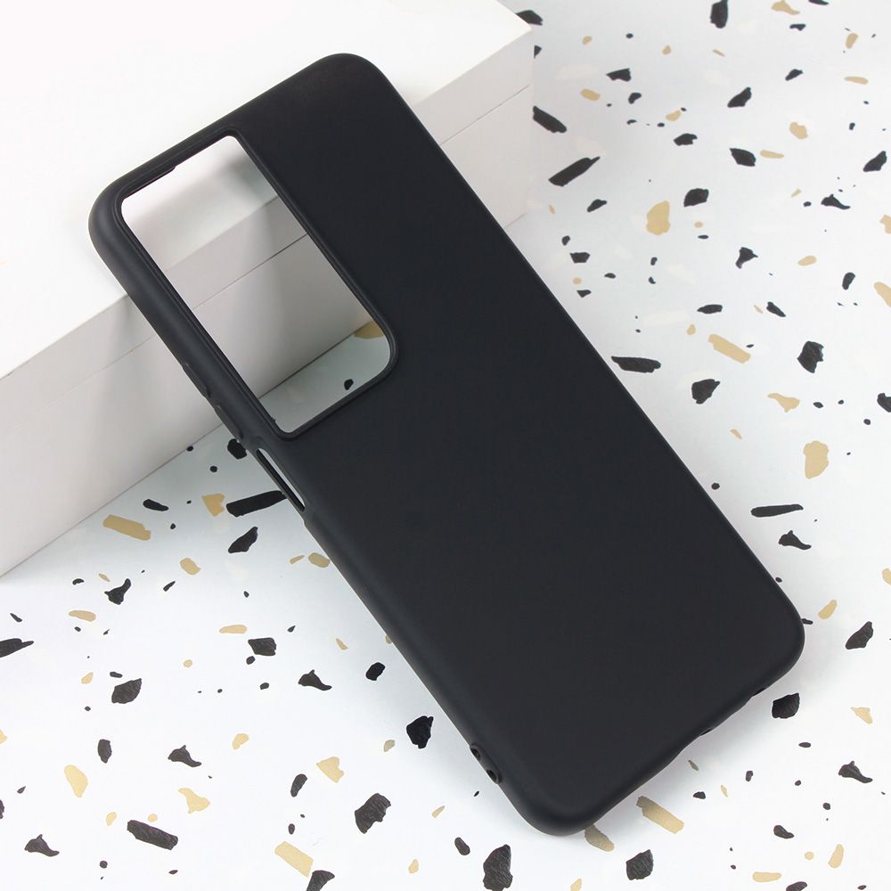 Maska za Honor X7b — Shell Velvet, crna
