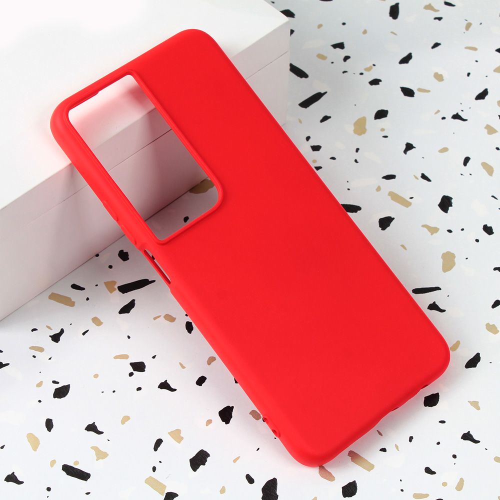 Maska za Honor X7b — Shell Velvet, crvena