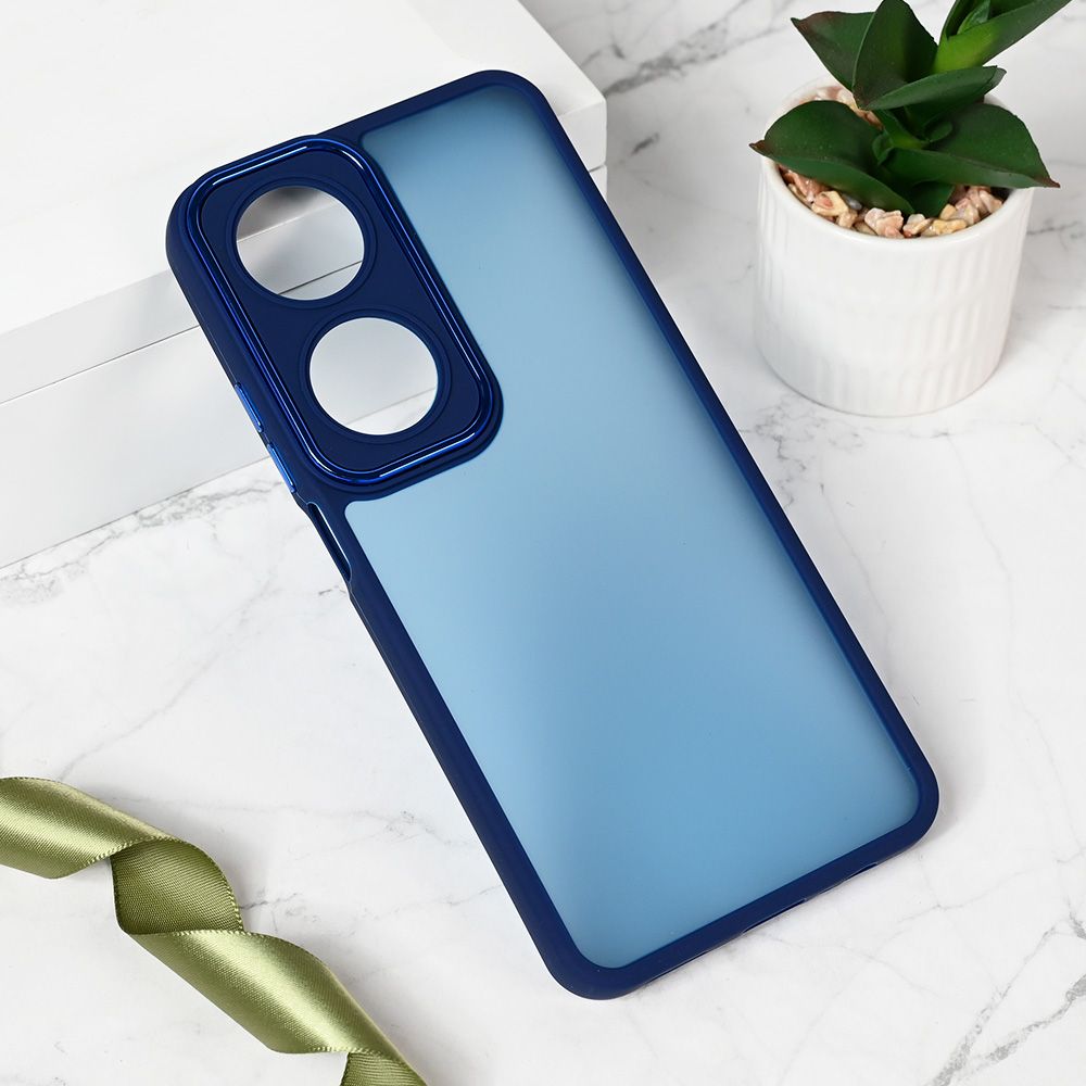 Maska za Honor X7b — Shining Camera, plava