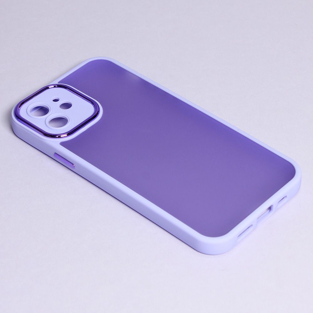 Maska za Apple iPhone 12 — Shining Camera, ljubicasta