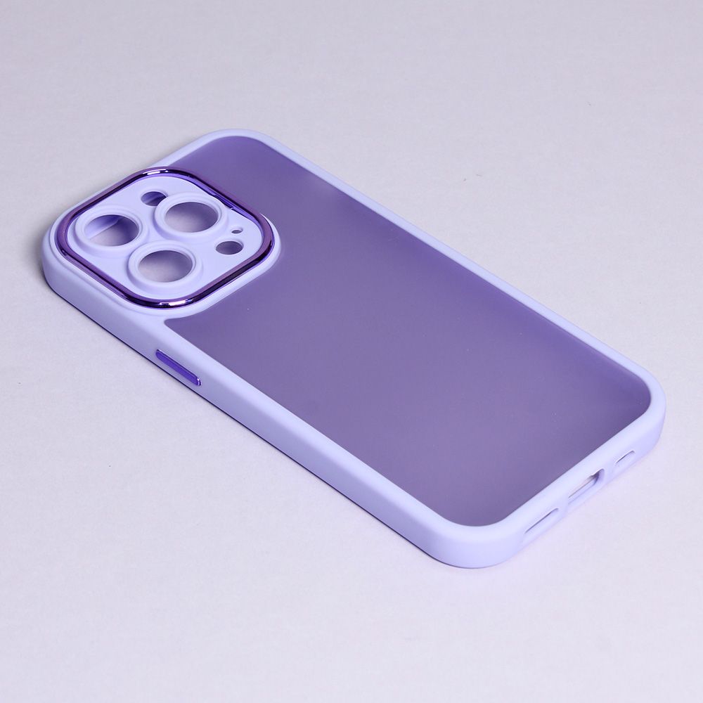 Maska za Apple iPhone 14 Pro — Shining Camera, ljubicasta