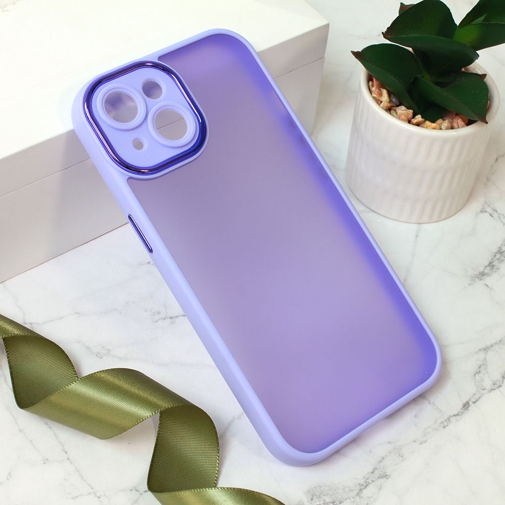 Maska za Apple iPhone 15 — Shining Camera, ljubicasta