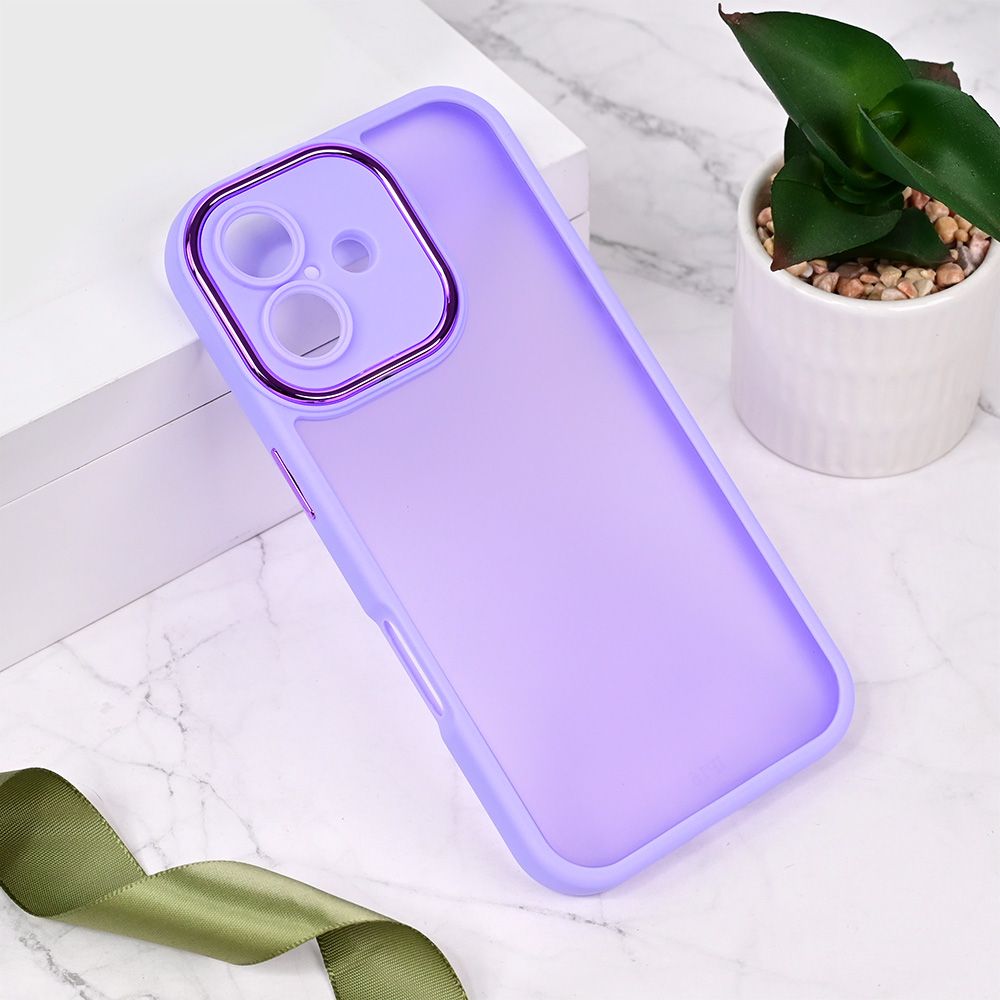Maska za Apple iPhone 16 — Shining Camera, ljubicasta