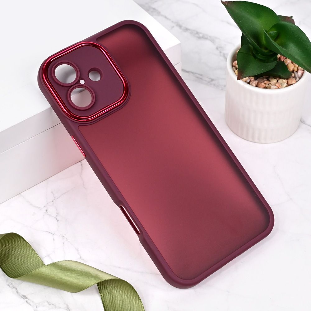 Maska za Apple iPhone 16 Plus — Shining Camera, crvena