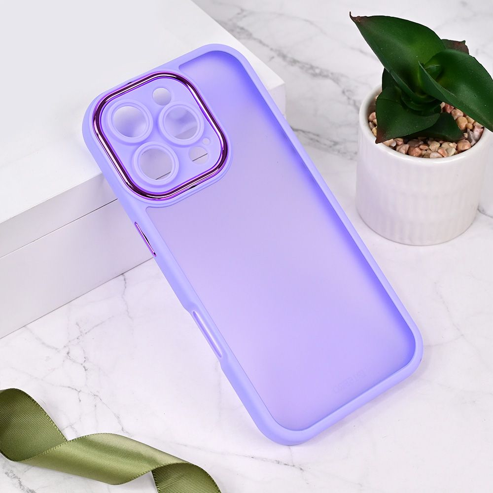 Maska za Apple iPhone 16 Pro — Shining Camera, ljubicasta