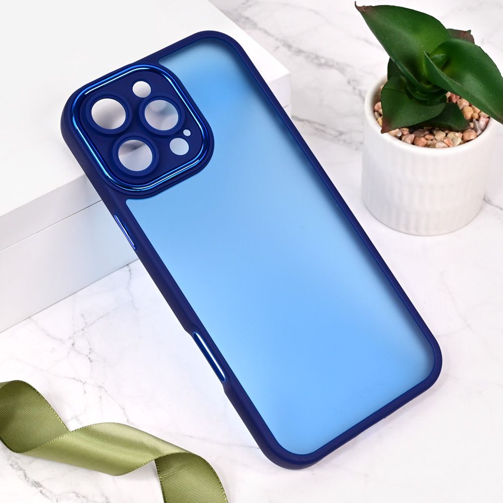 Maska za Apple iPhone 16 Pro Max — Shining Camera, plava