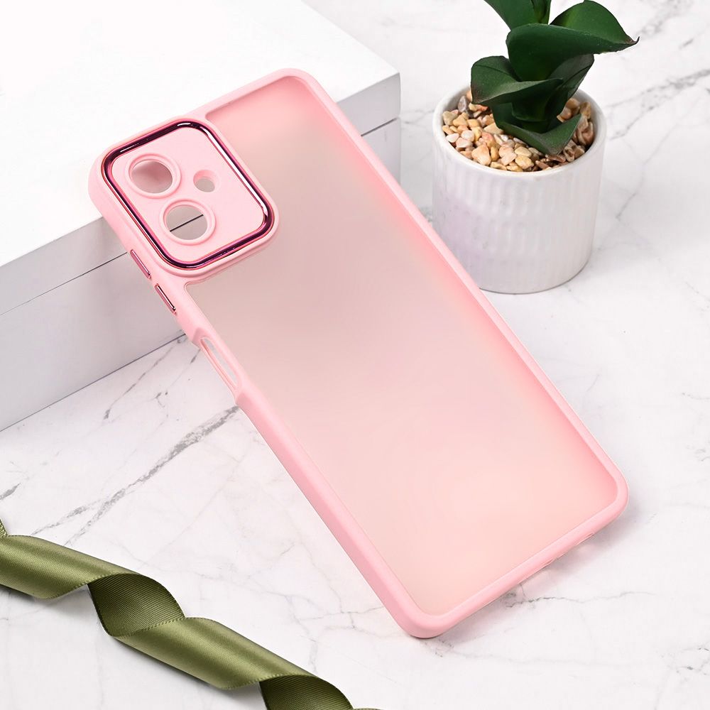 Maska za Samsung Galaxy A06 — Shining Camera, roze