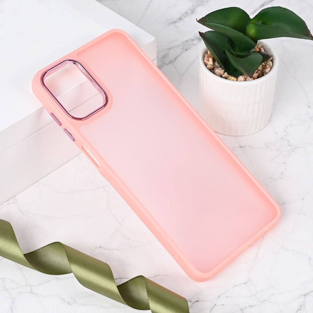 Maska za Samsung Galaxy A07 — Shining Camera, roze