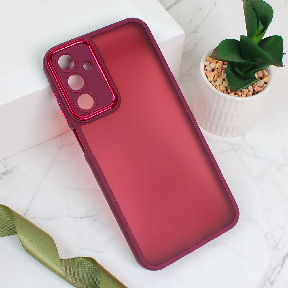 Maska za Samsung Galaxy A15 5G — Shining Camera, crvena
