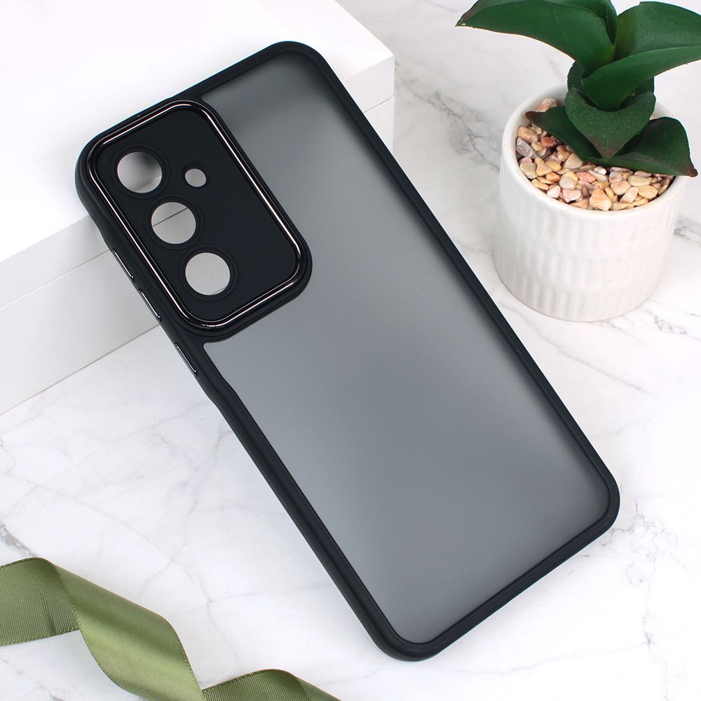 Maska za Samsung Galaxy A55 5G — Shining Camera, crna