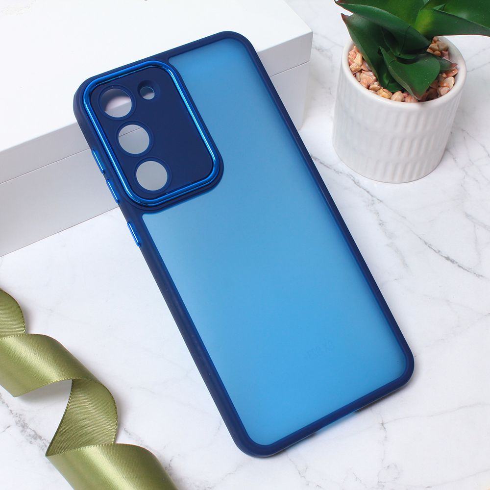 Maska za Samsung Galaxy S23 Plus — Shining Camera, plava