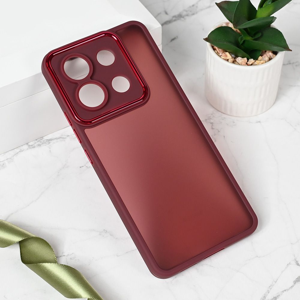 Maska za Samsung — Shining Camera, crvena