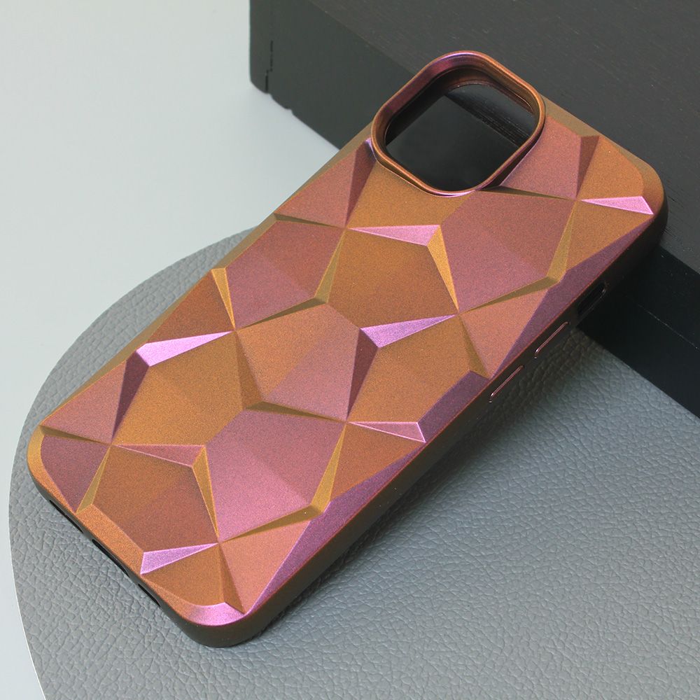 Maska za Apple iPhone 14 — Shiny Diamond, roze