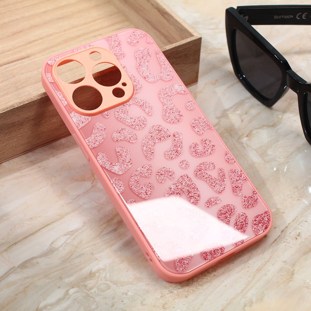 Maska za Apple iPhone 14 Pro — Shiny glass, roza