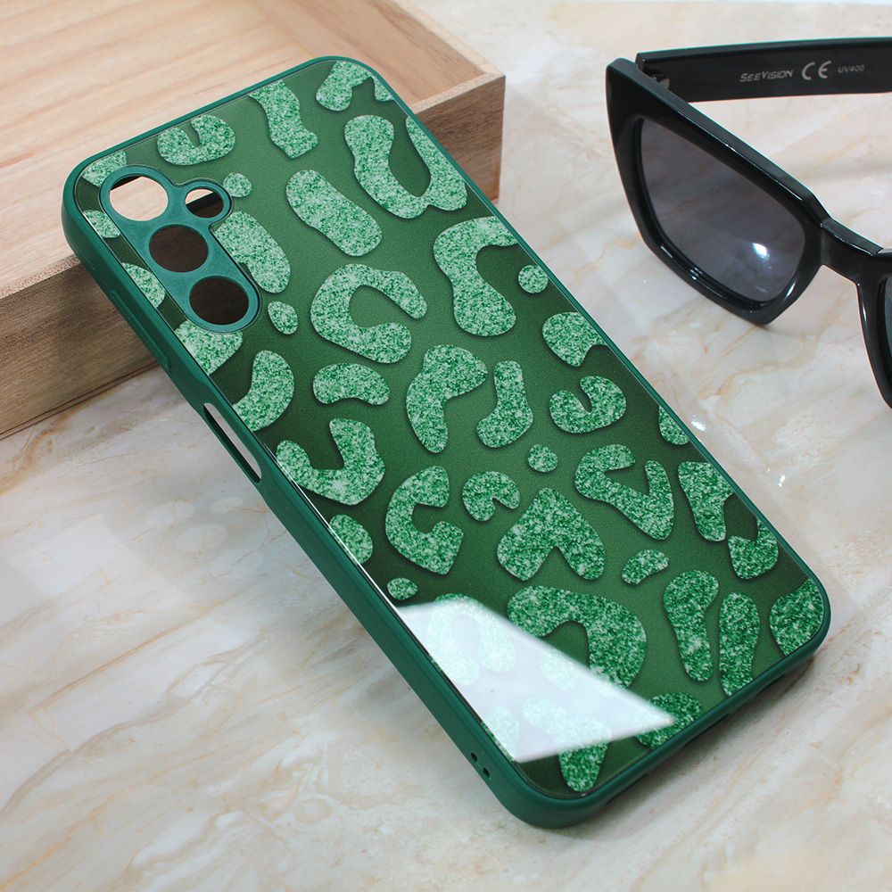 Maska za Samsung Galaxy A24 — Shiny glass, zelena