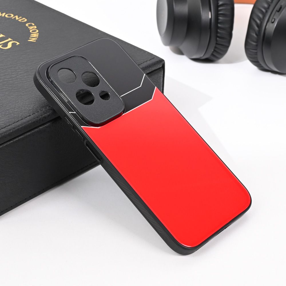 Maska za Honor 200 Lite — Shockproof glass, crvena