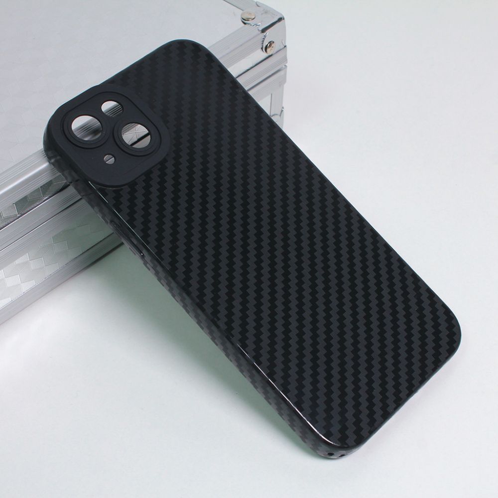 Maska za Apple iPhone 14 Plus — Silikon Line, crna