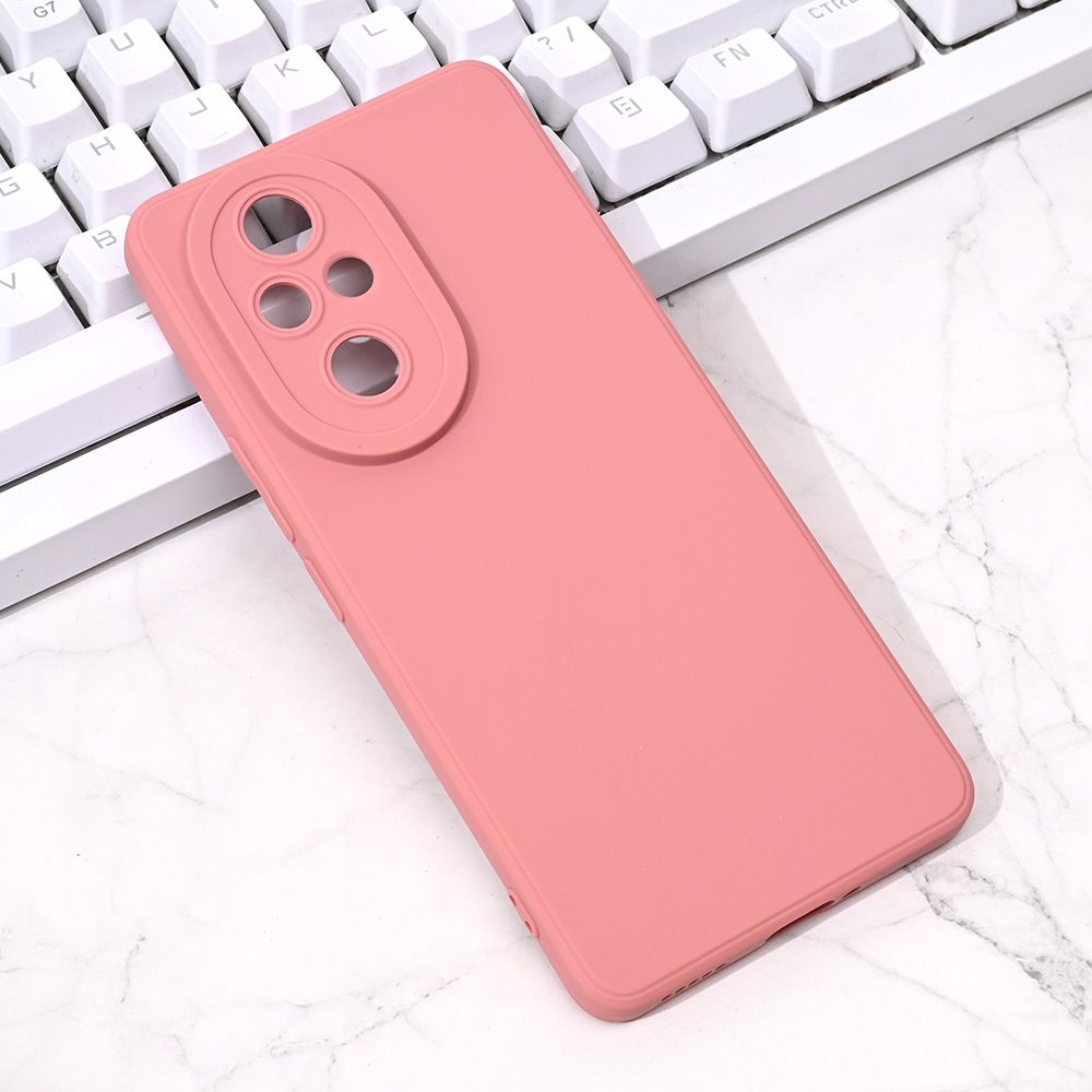 Maska za Honor 200 Pro — Silikon Camera, roze