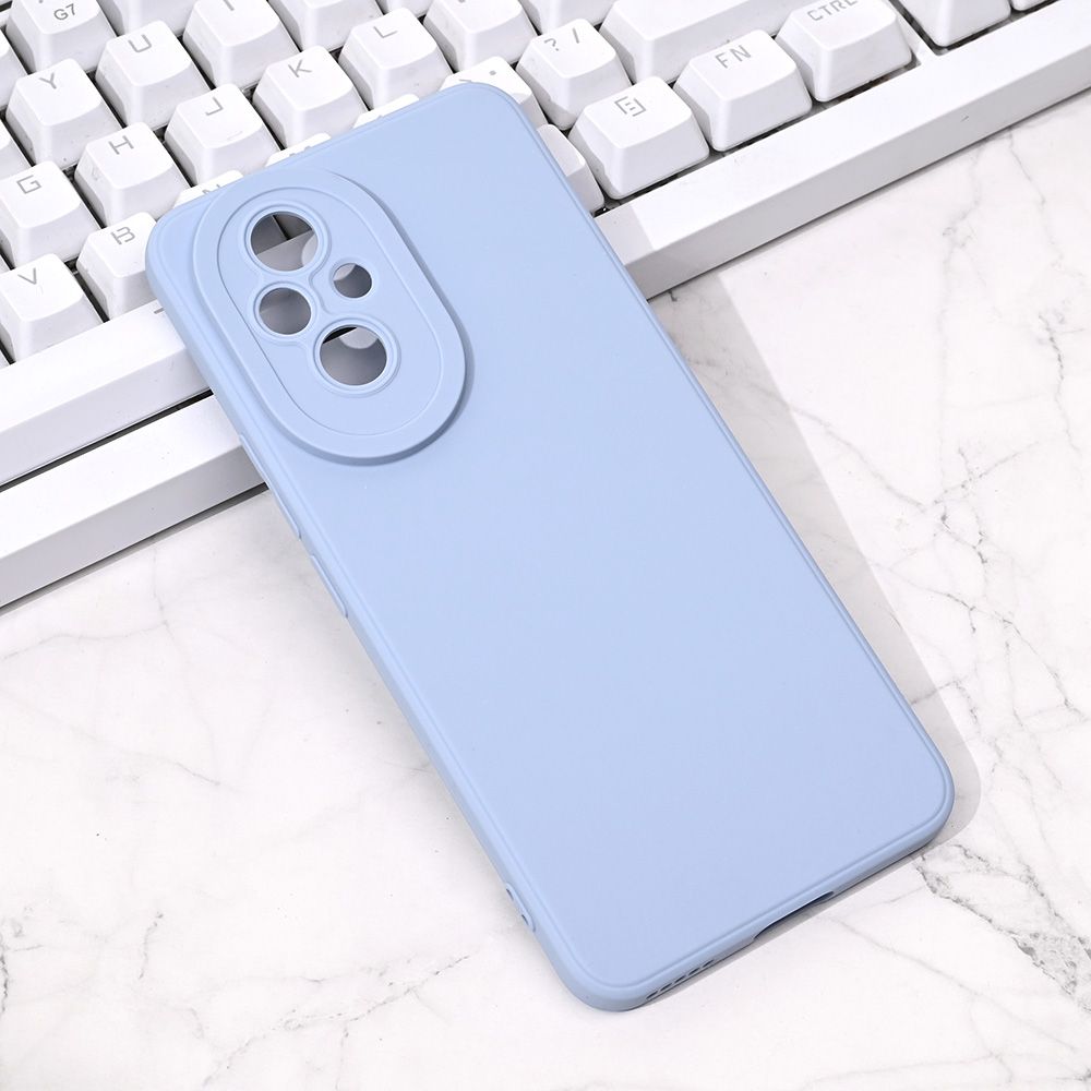 Maska za Honor 200 — Silikon Pro Camera, svetlo plava