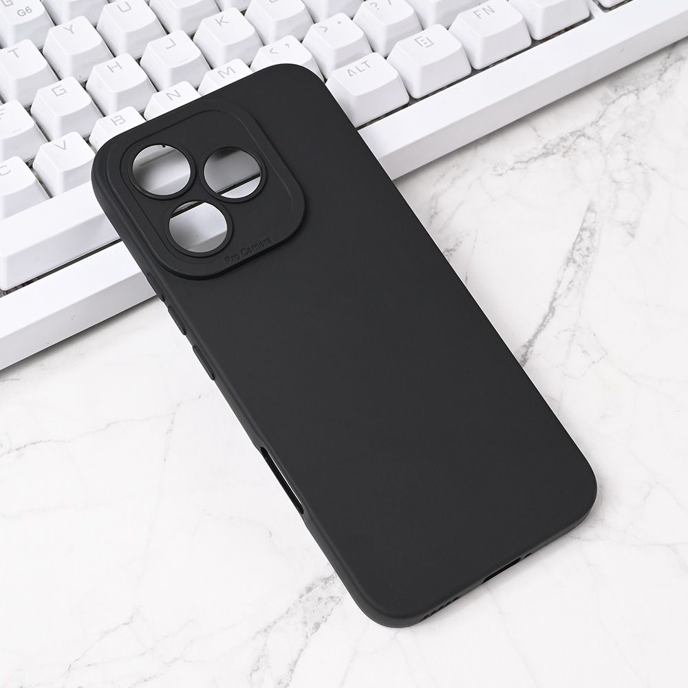 Maska za Honor 400 Lite — Silikon Pro Camera, crna