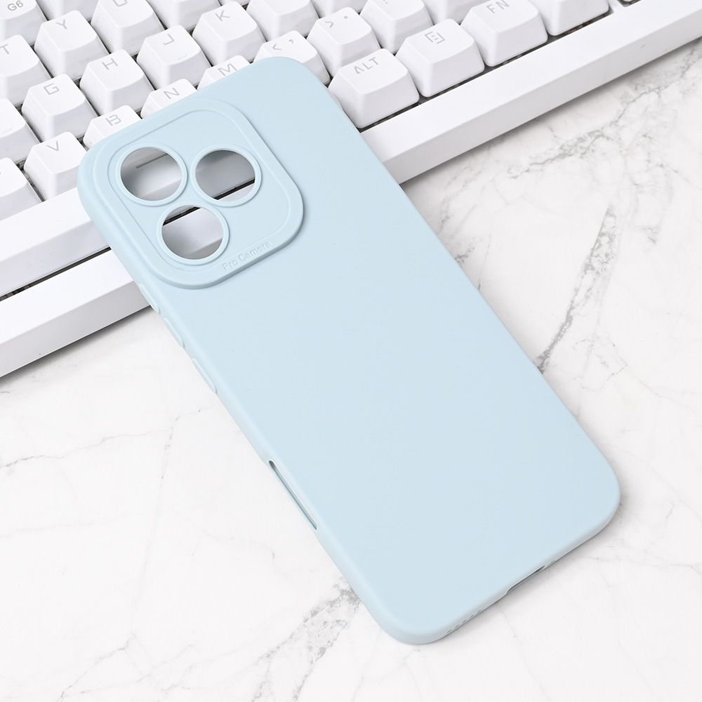 Maska za Honor 400 Lite — Silikon Pro Camera, svetlo plava