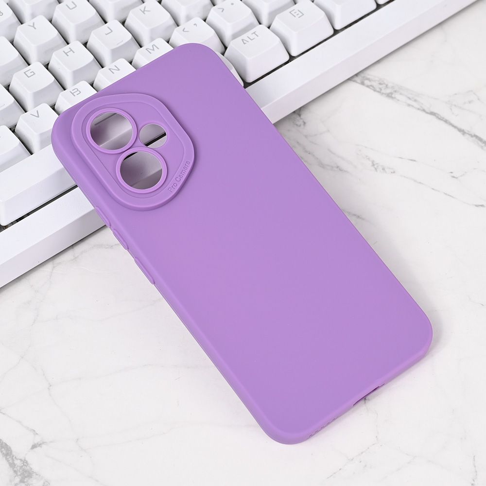 Maska za Honor 400 — Silikon Pro Camera, ljubicasta