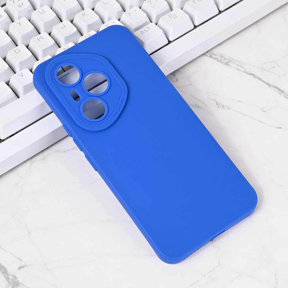 Maska za Honor 400 Pro — Silikon Camera, plava